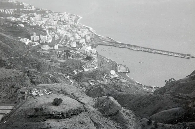Panorámica de Santa Cruz de La Palma